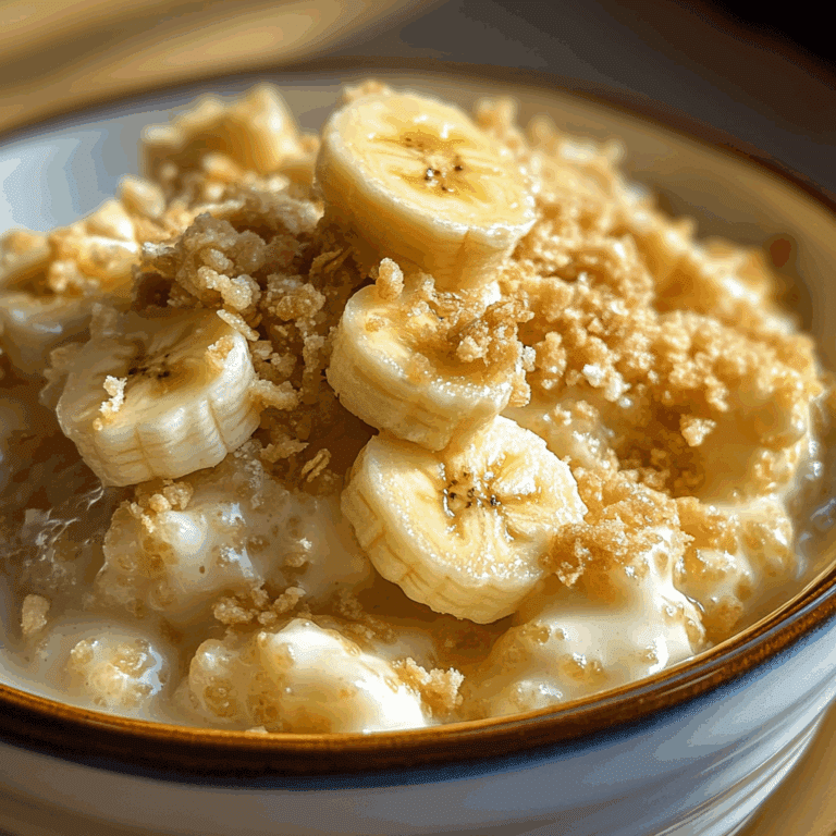 Banana Pudding Rice Krispies