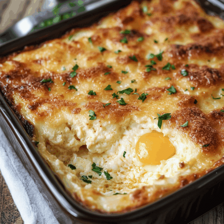 Cheese and Egg Casserole