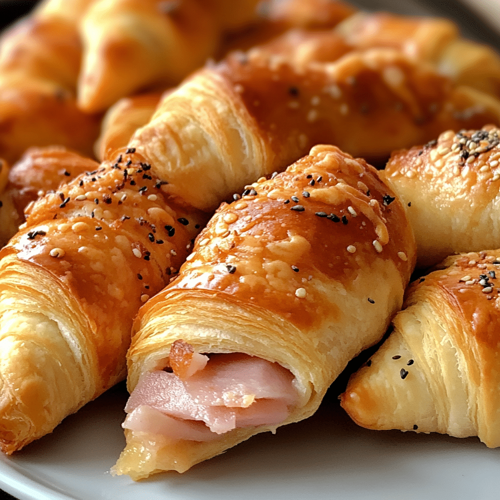 Ham and Cheese Crescent Rolls