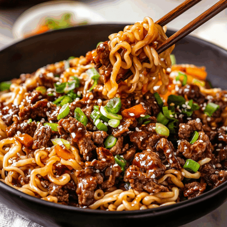 Hoisin Beef Noodles Recipe