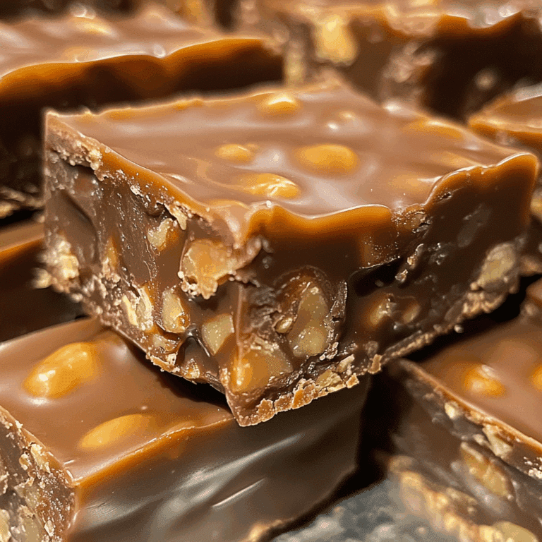 Irresistible Caramel Chocolate Crunch Bars