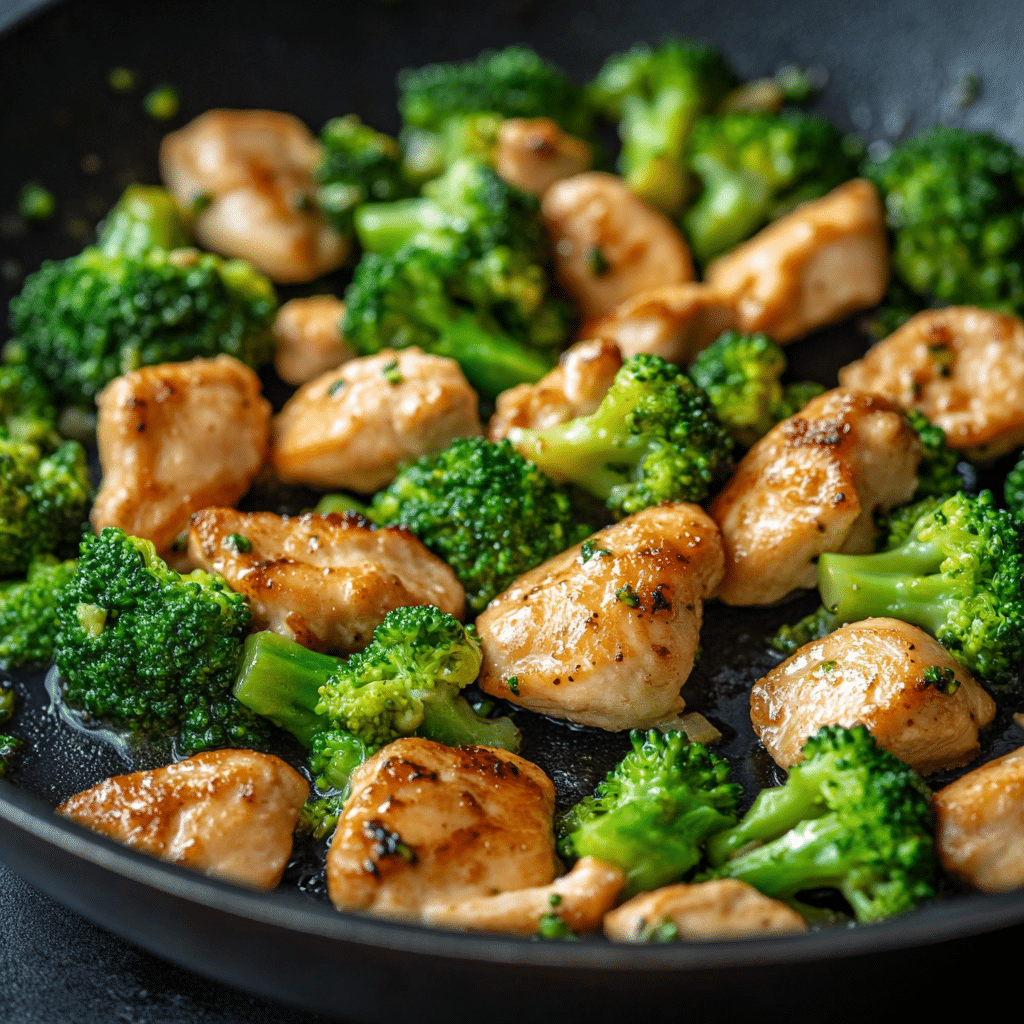 Low Carb Chicken Broccoli Skillet Recipe
