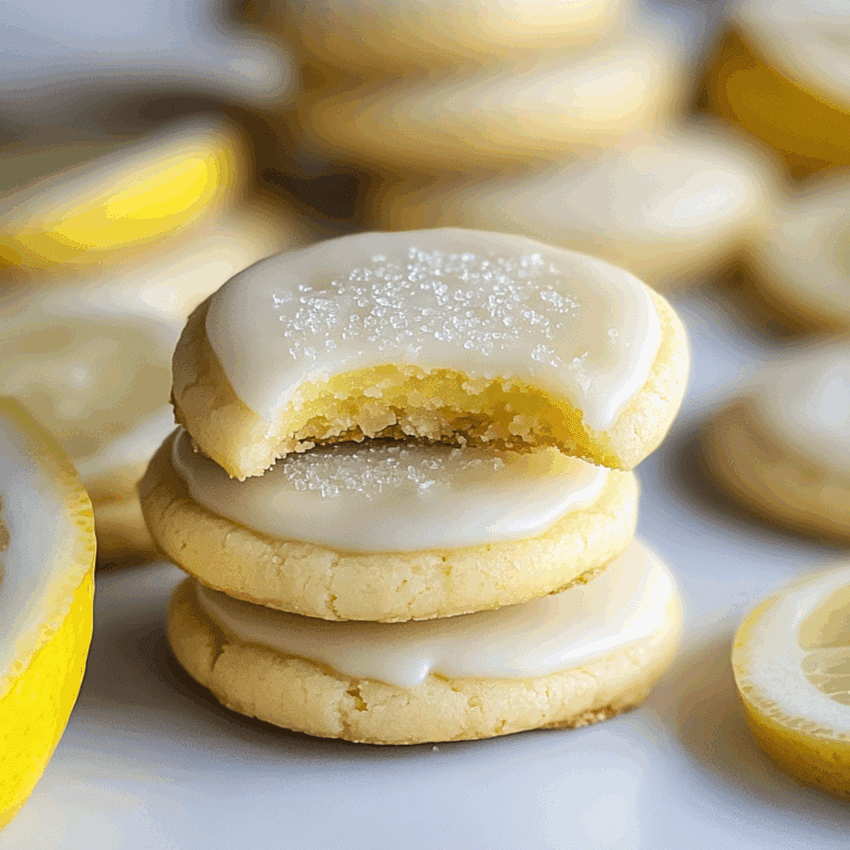 Zesty Lemon Meltaway Cookies