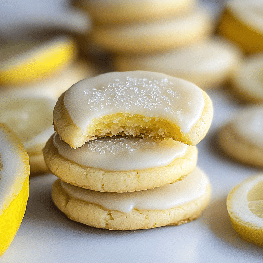 Zesty Lemon Meltaway Cookies