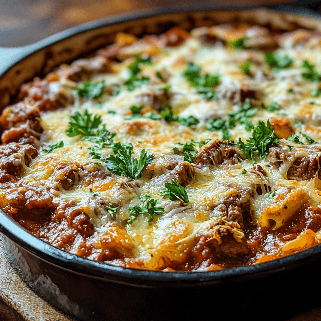 Beef Lombardi Casserole