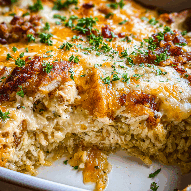 Chicken And Rice Casserole