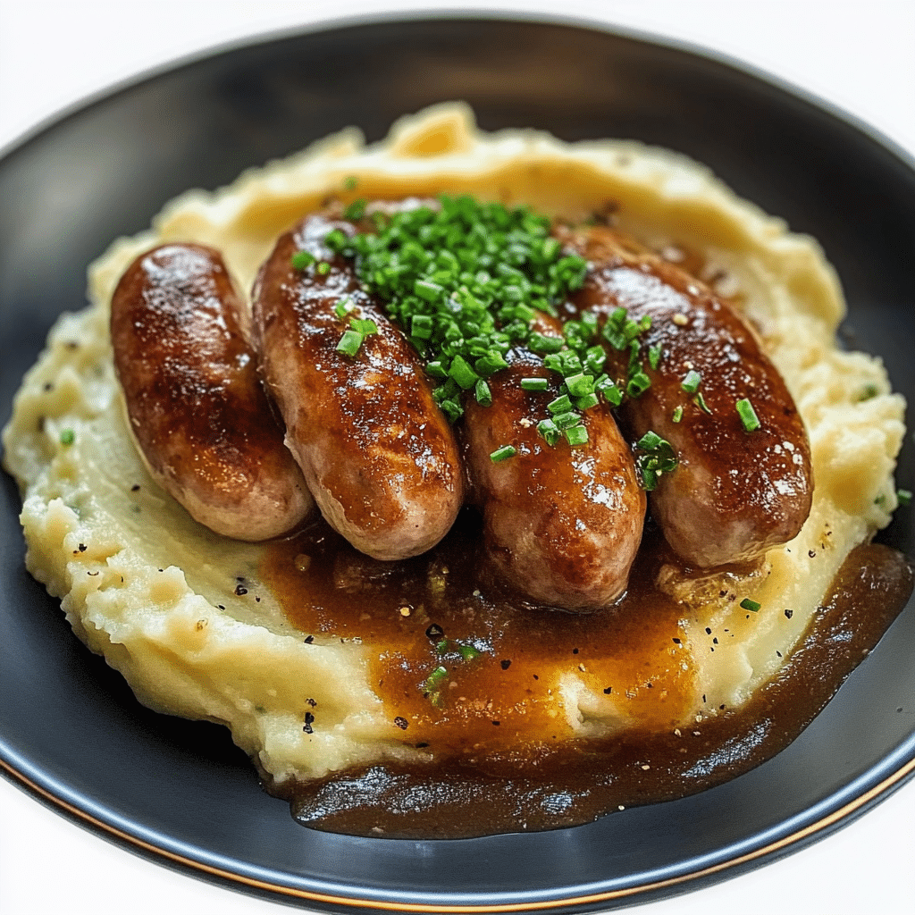 Classic Bangers and Mash