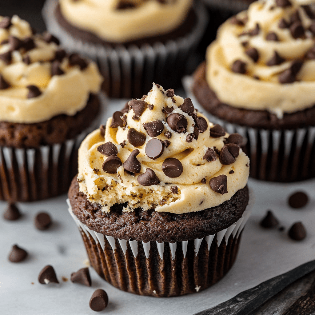 Cookie Dough Cupcakes Recipe