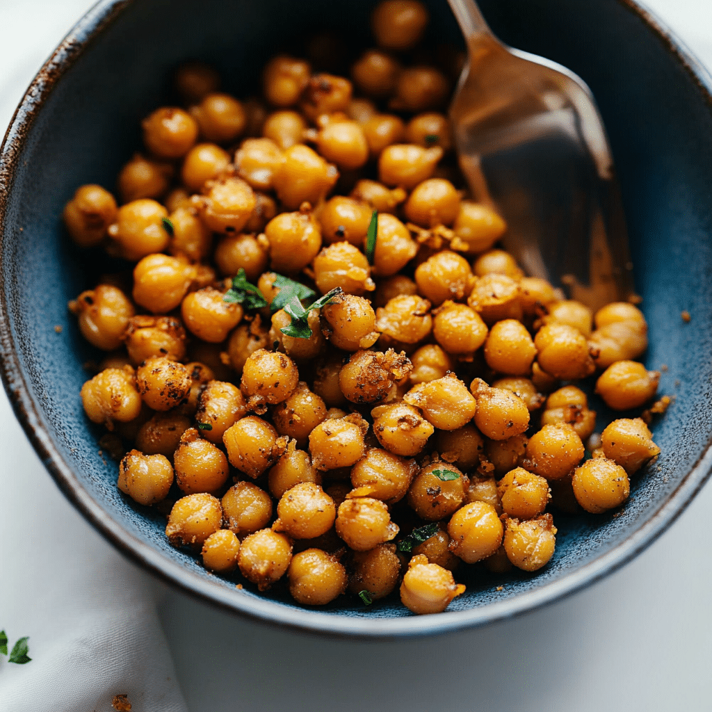 Crispy Roasted Chickpeas