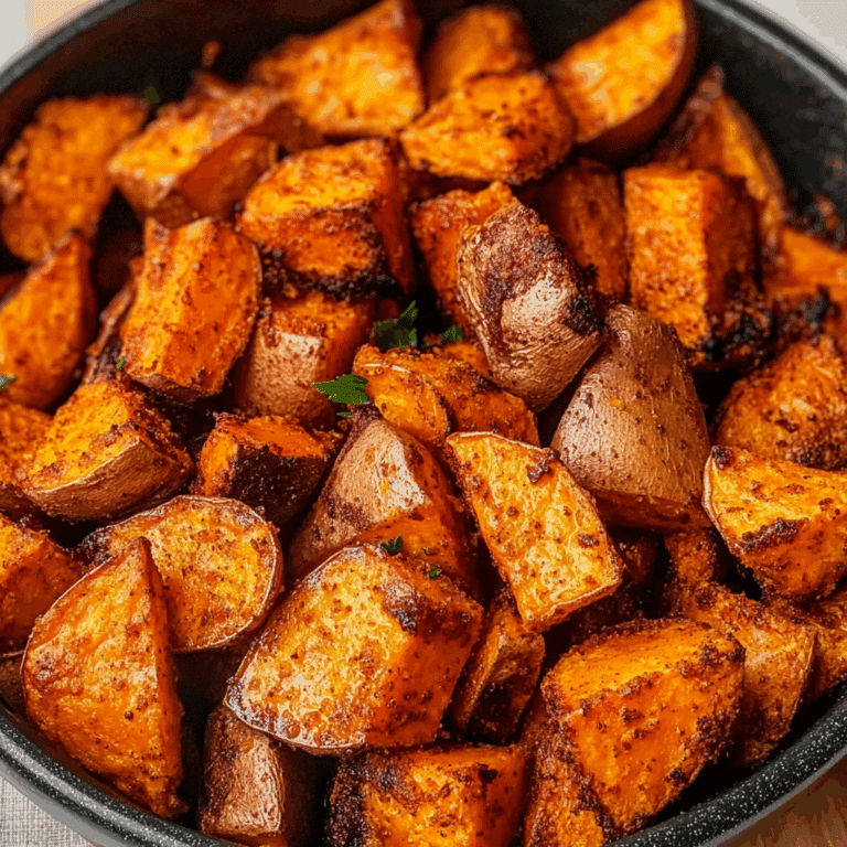 Crispy Roasted Sweet Potatoes