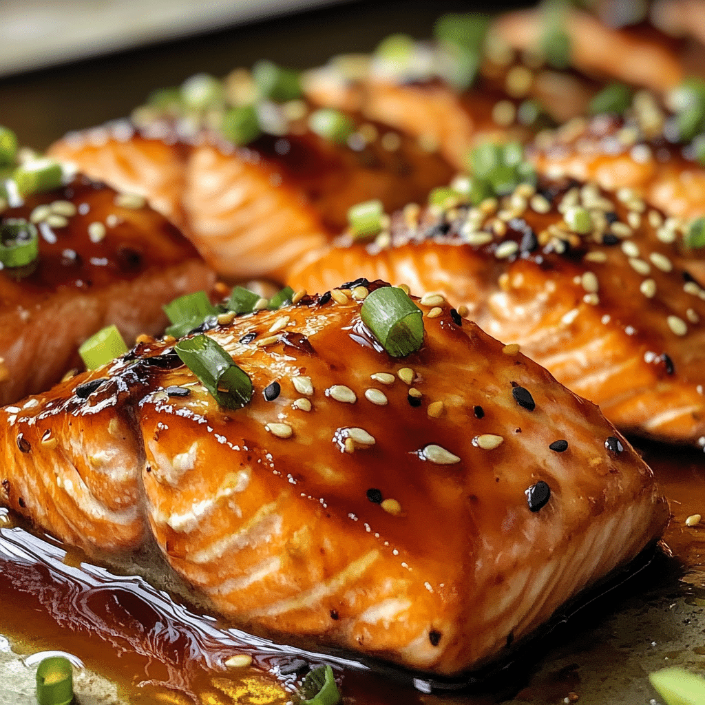 Easy Baked Teriyaki Salmon