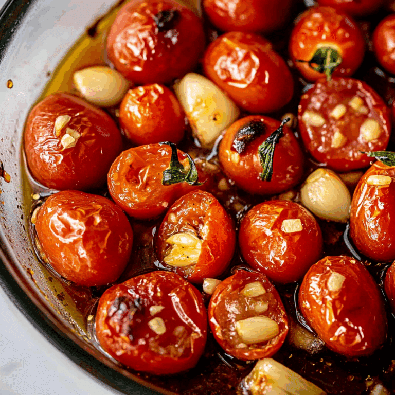 Garlic Roasted Cherry Tomatoes