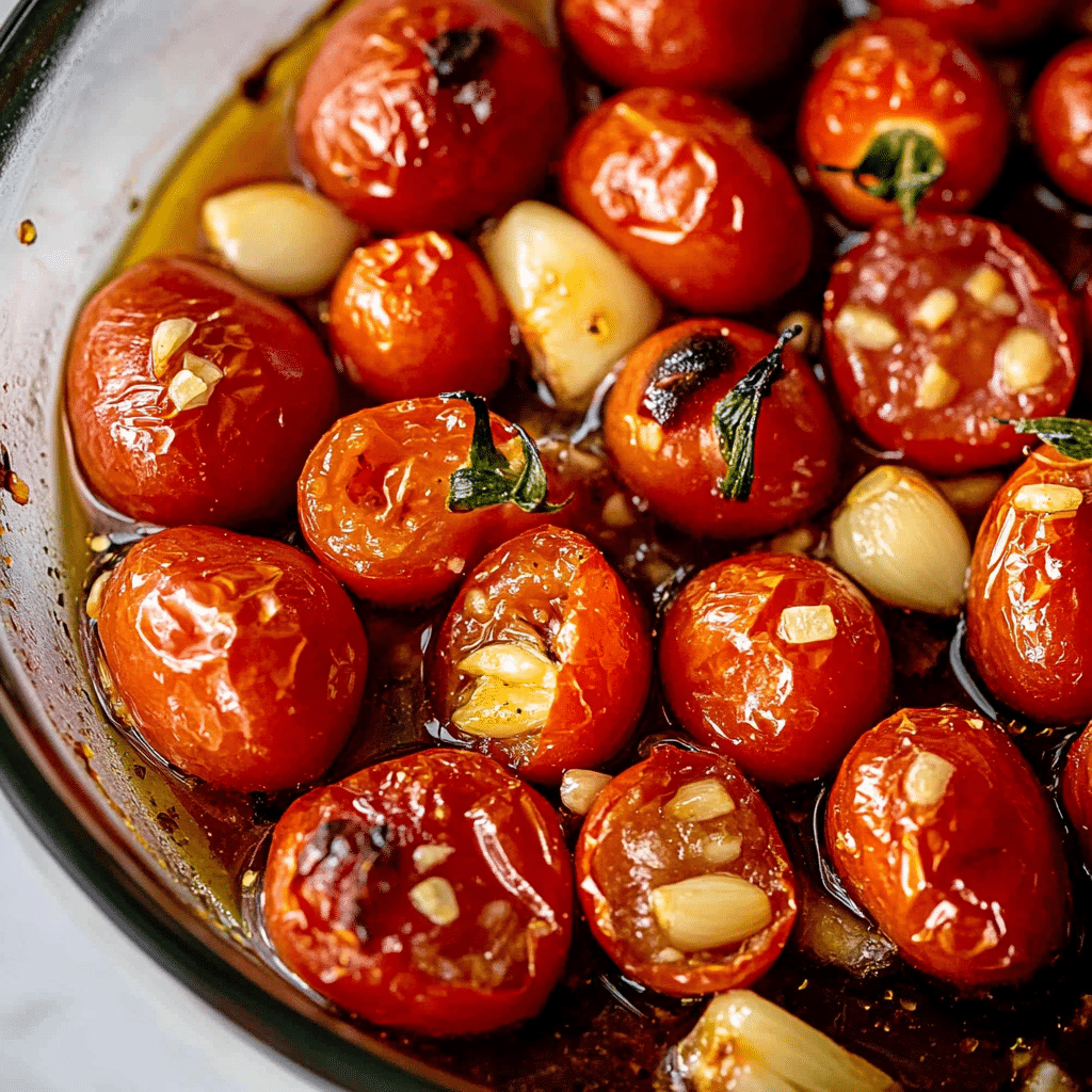Garlic Roasted Cherry Tomatoes