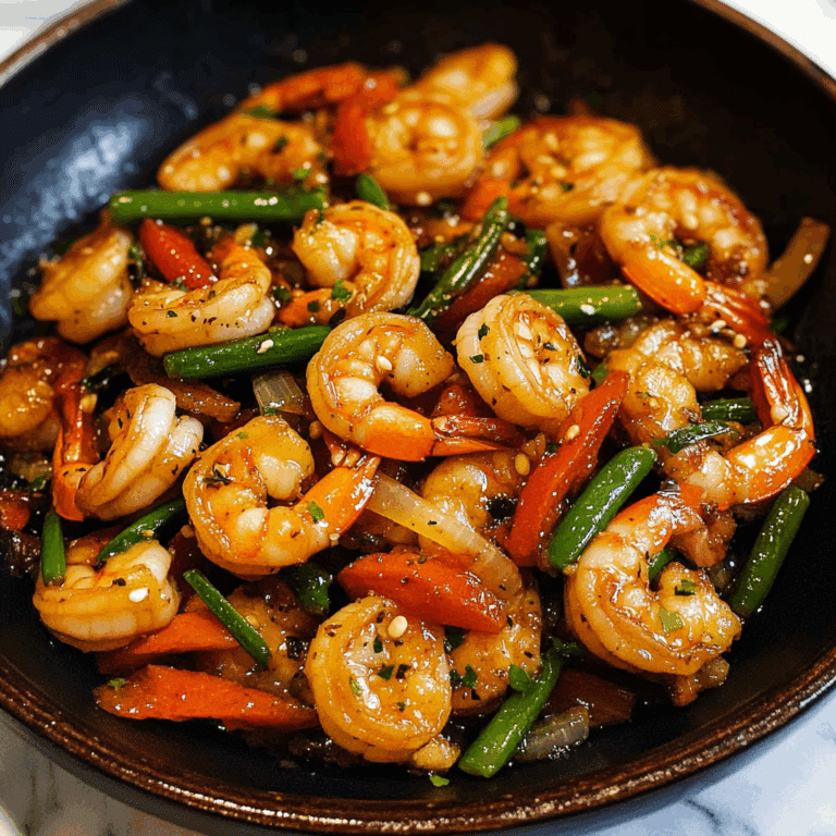 Garlic Shrimp Stir Fry