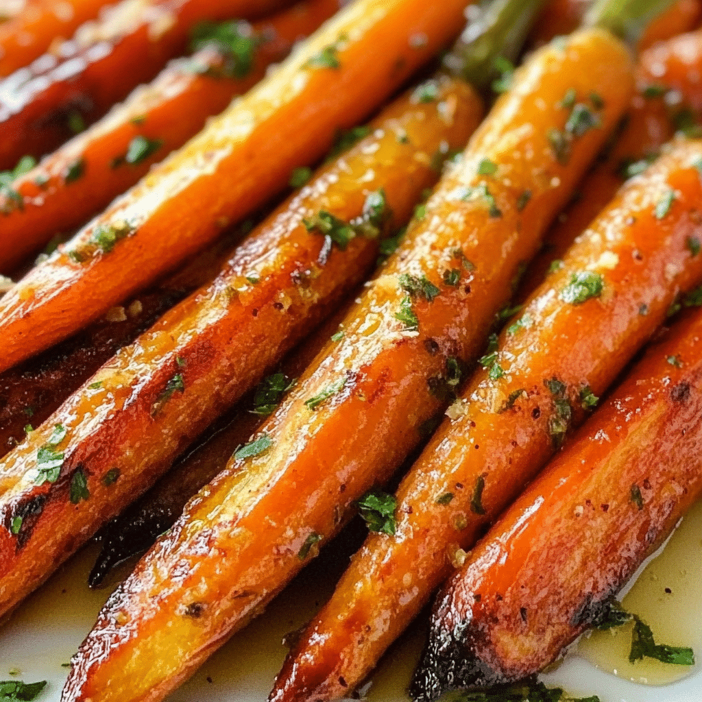 Honey Roasted Colorful Carrots