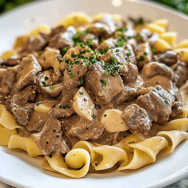 Old Fashioned Beef Stroganoff Recipe