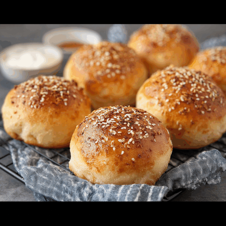 Quick Cottage Cheese Buns