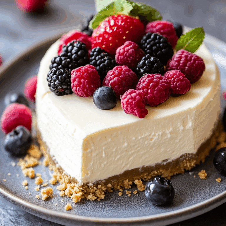 The BEST No Bake Cheesecake Recipe