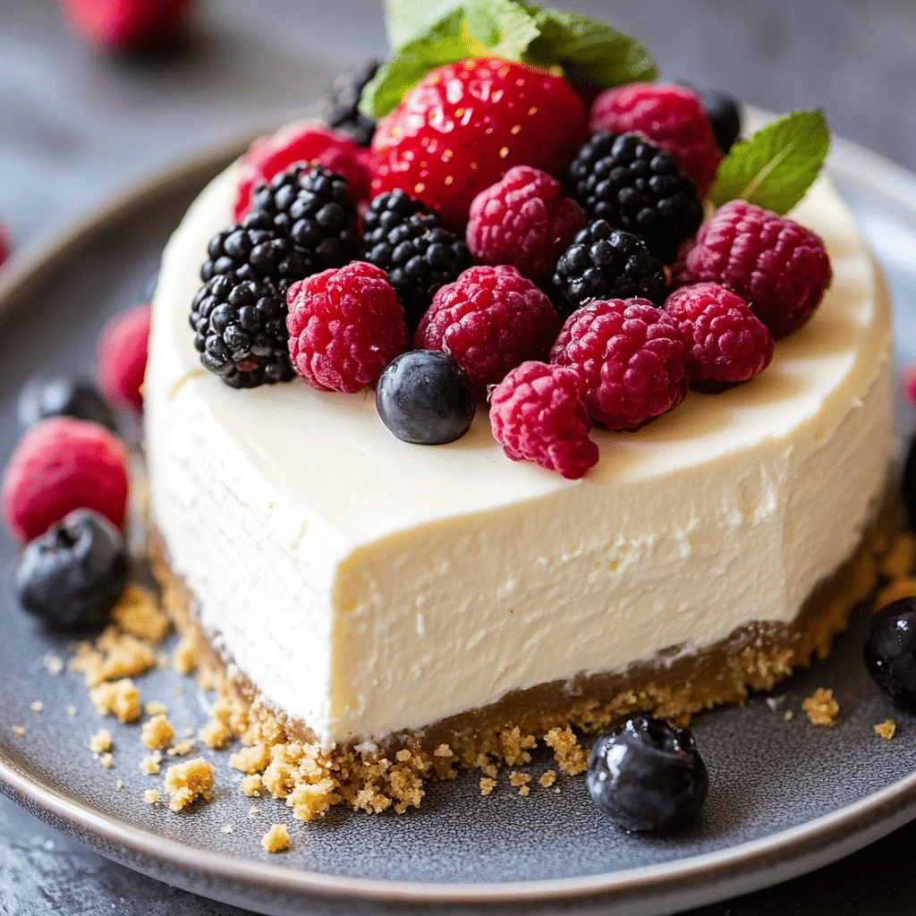 The BEST No Bake Cheesecake Recipe