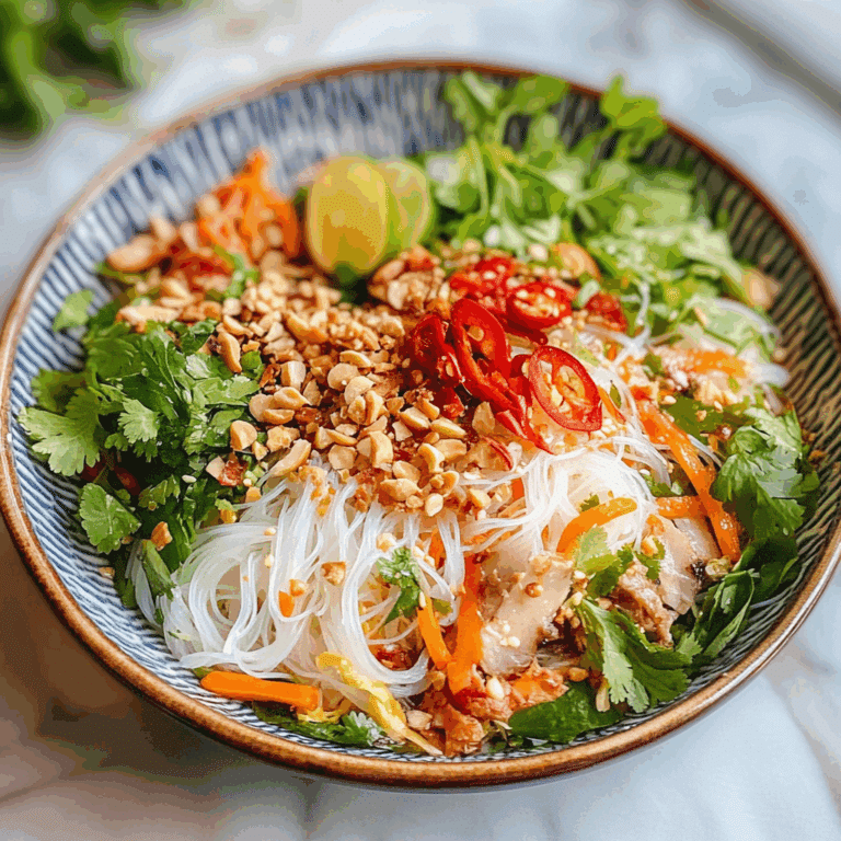 Vietnamese Vermicelli Noodle Salad