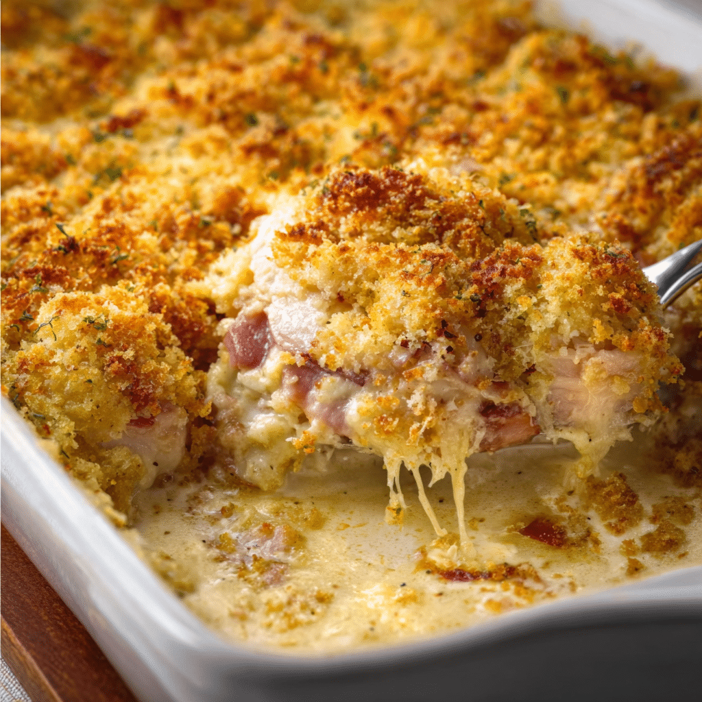 Chicken Cordon Bleu Casserole