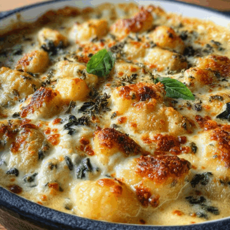 Creamy Baked Gnocchi
