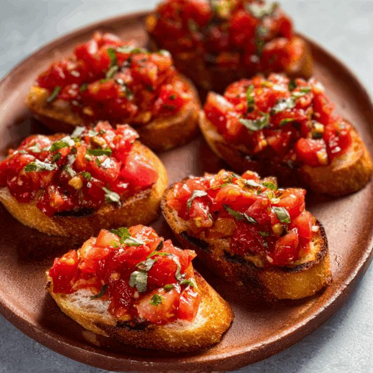 Easy Bruschetta