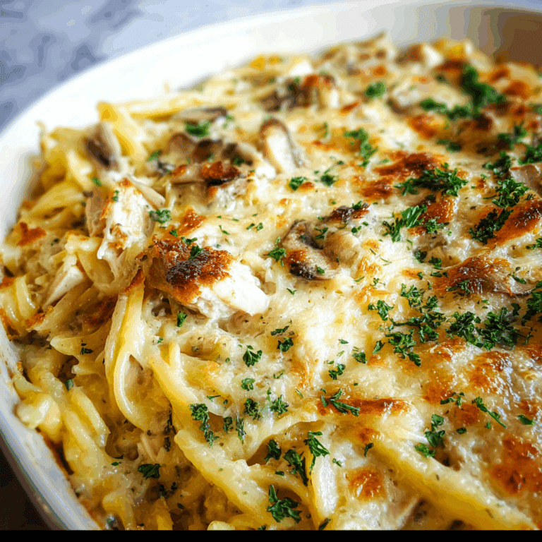 Easy Chicken Tetrazzini