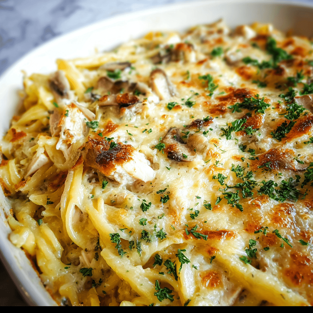 Easy Chicken Tetrazzini