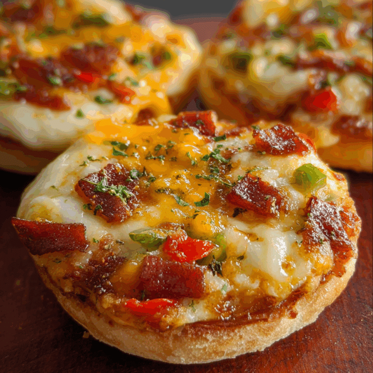 English Muffin Breakfast Pizza