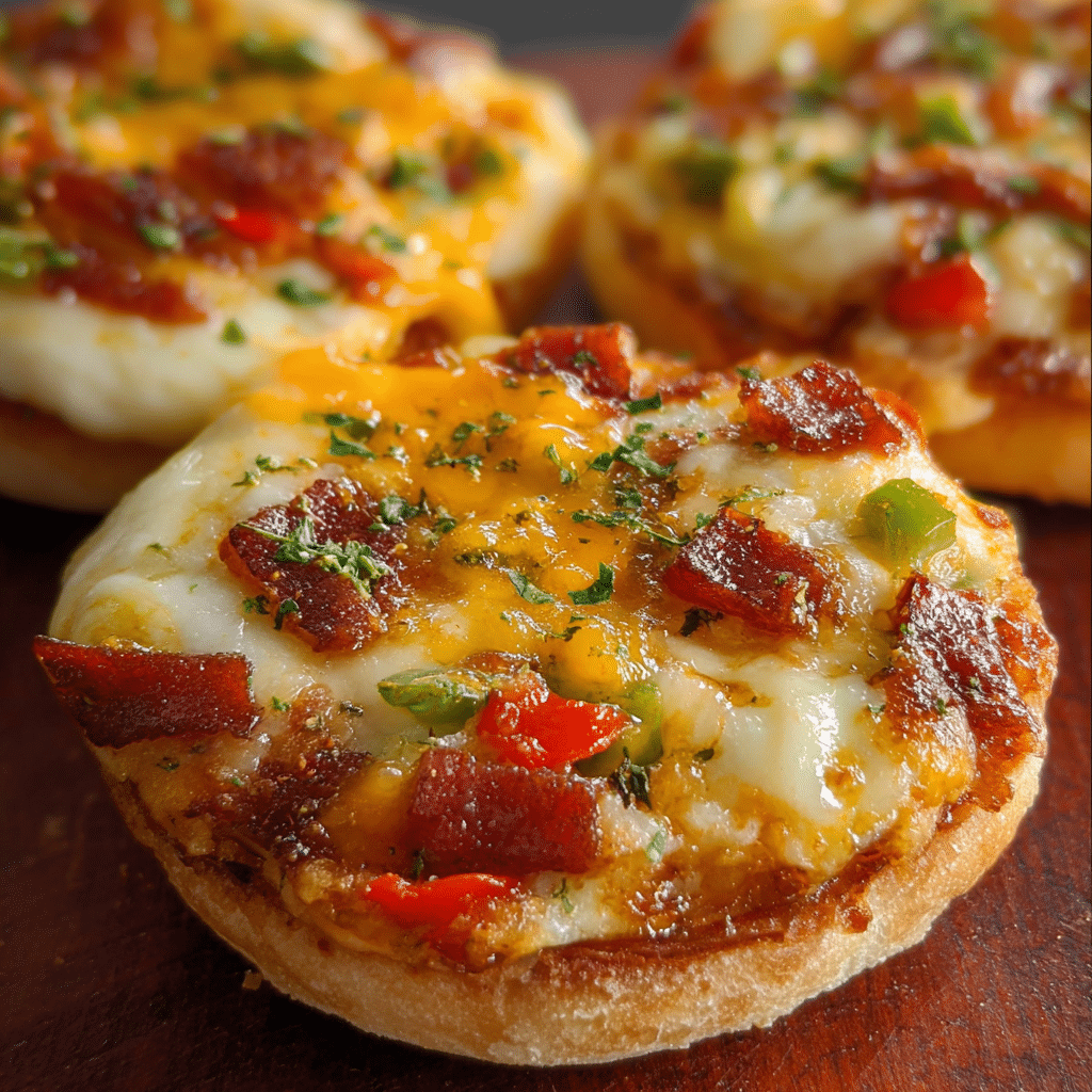 English Muffin Breakfast Pizza