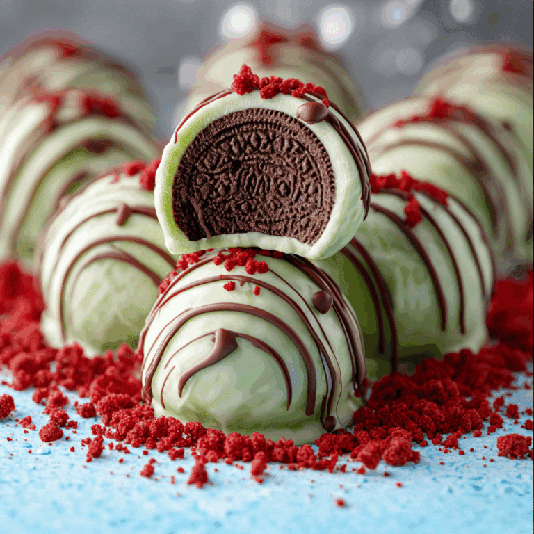 Grinch Oreo Balls