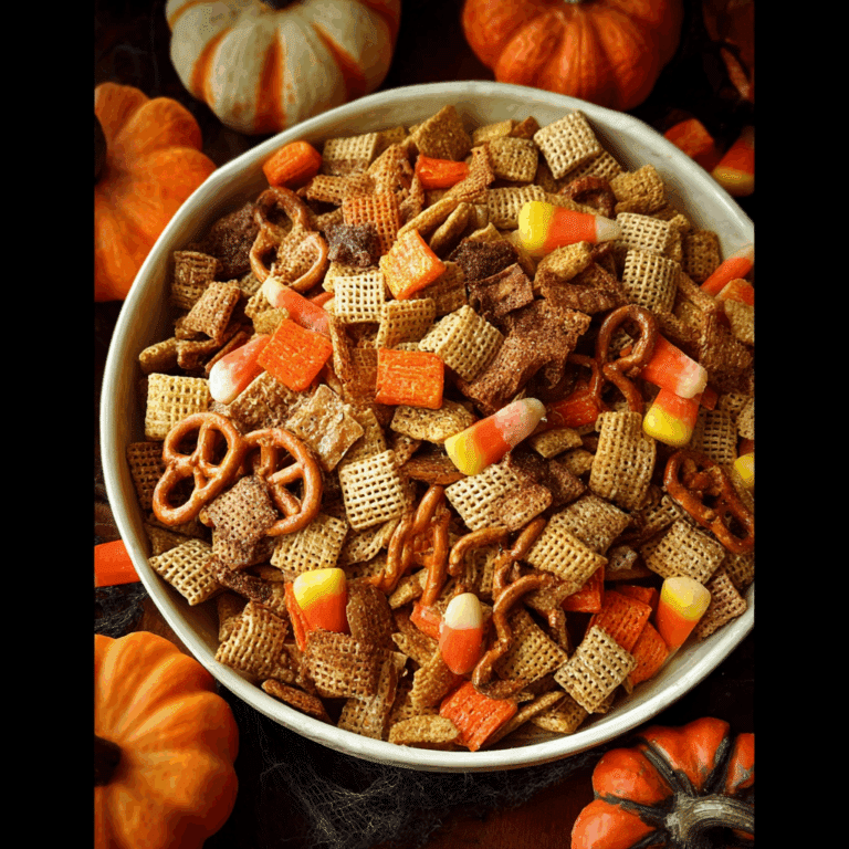 Halloween Harvest Chex Mix