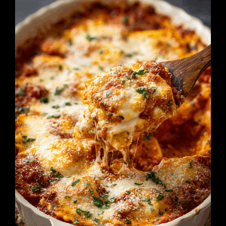 Million Dollar Ravioli Casserole