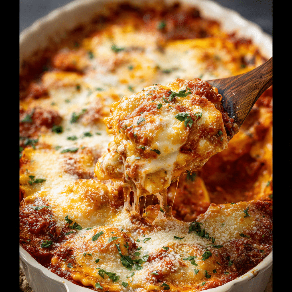 Million Dollar Ravioli Casserole