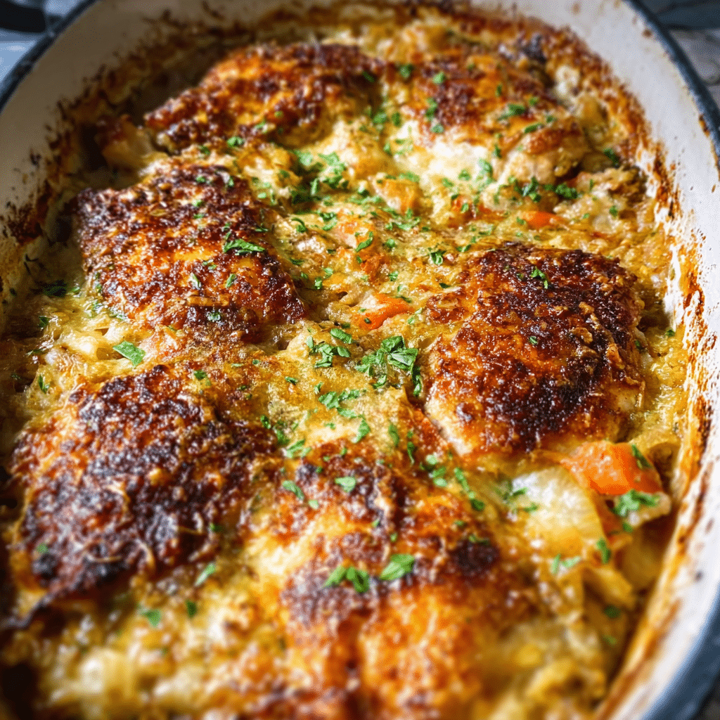No-Peek Chicken Casserole