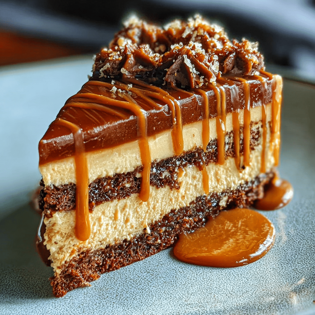 Turtle Caramel Cake