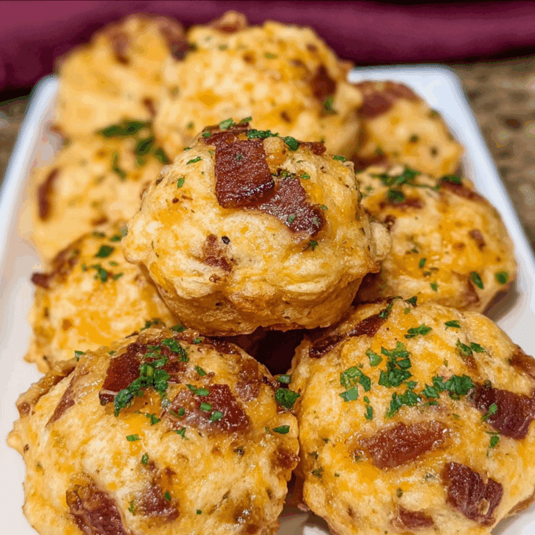 Bacon Cheese Puffs