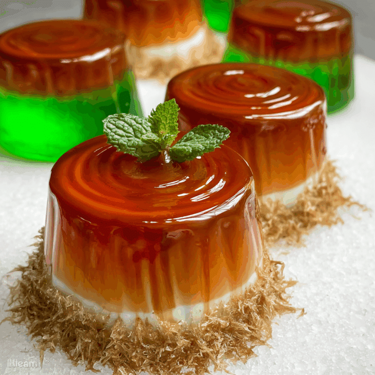 Caramel Apple Jello Shots