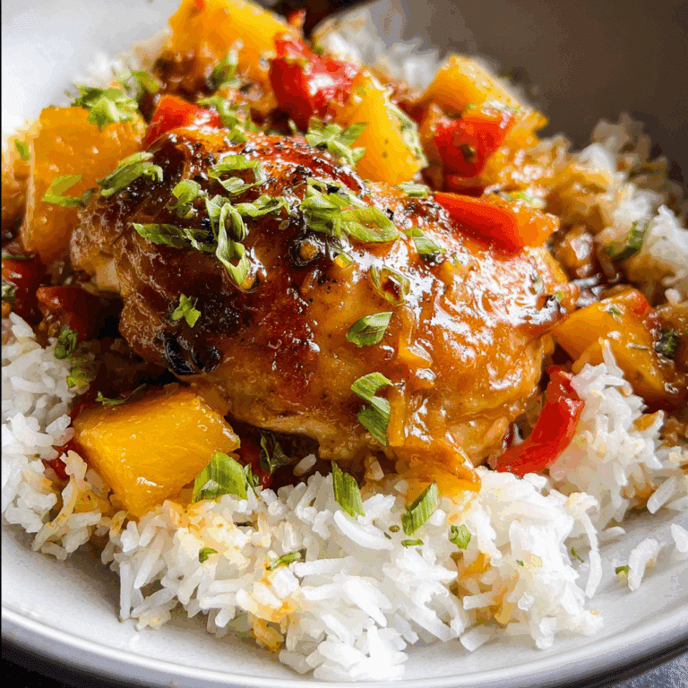 Crockpot Hawaiian Chicken