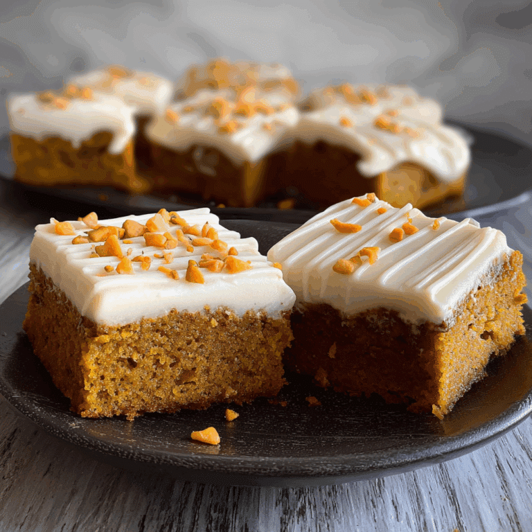 Pumpkin Bars with Cream Cheese Frosting