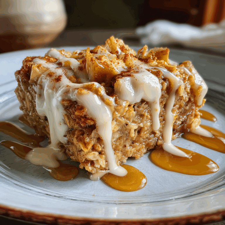 Apple Cinnamon Baked Oatmeal