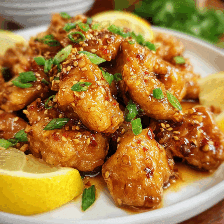 Chinese Lemon Chicken