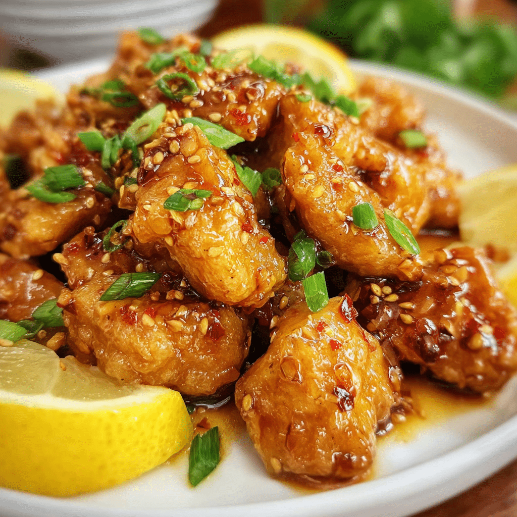 Chinese Lemon Chicken