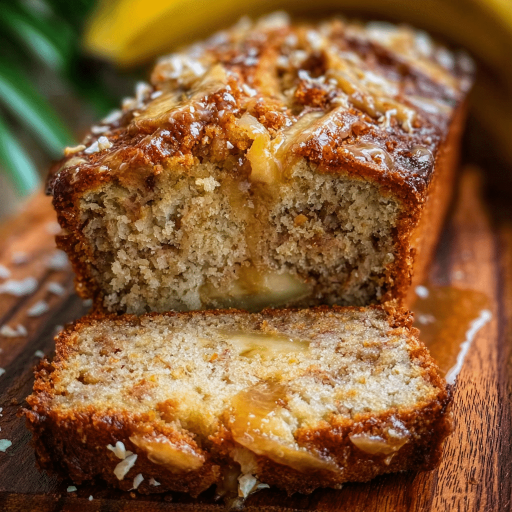 Hawaiian Banana Bread