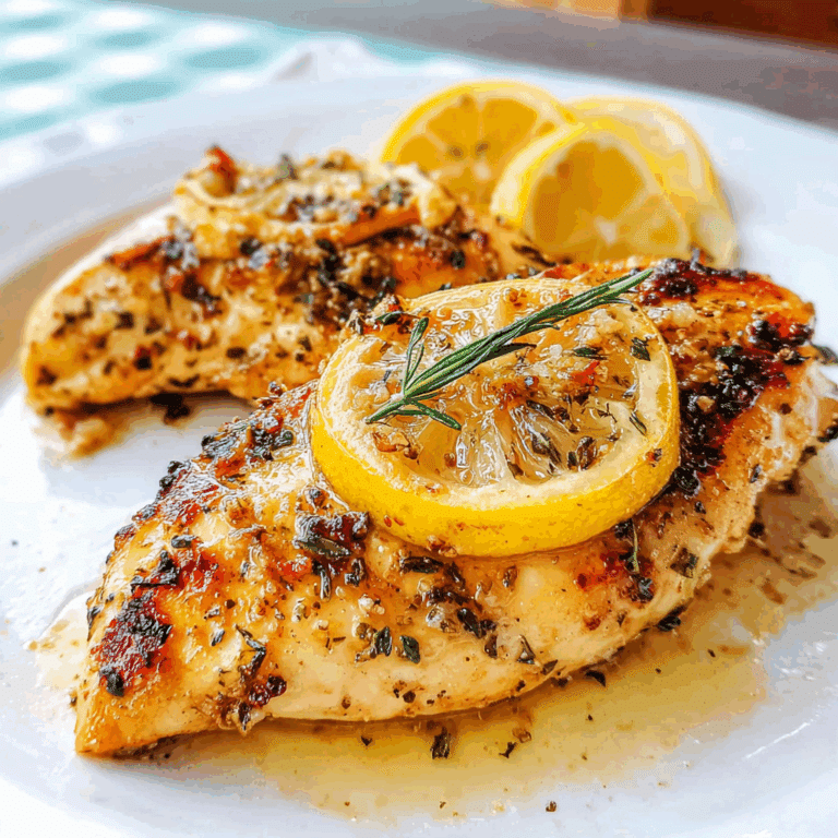 Italian Lemon Chicken