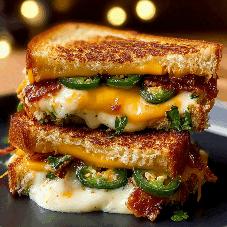 Jalapeño Popper Grilled Cheese