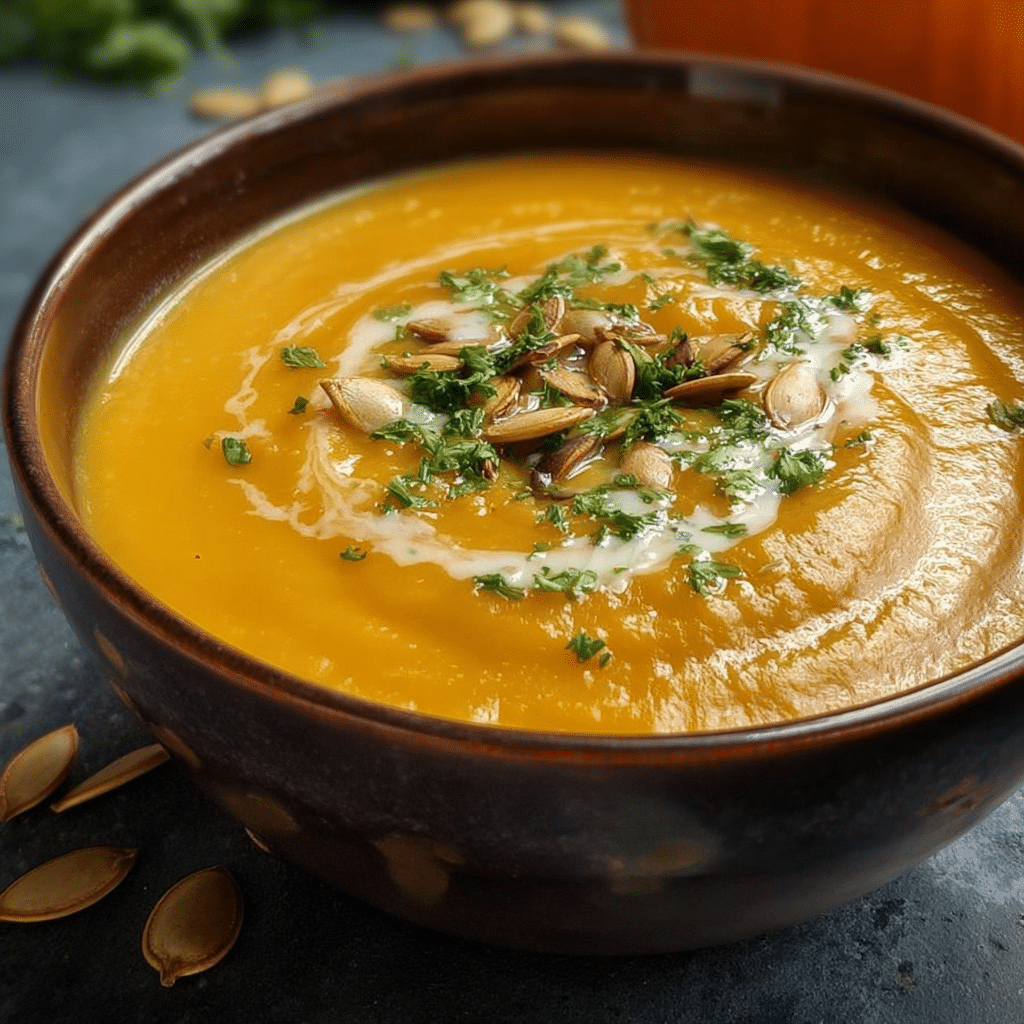 Coconut Curry Pumpkin Soup
