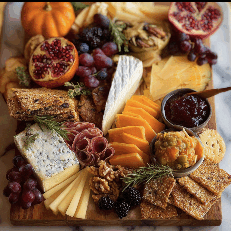 Fall Cheese Board