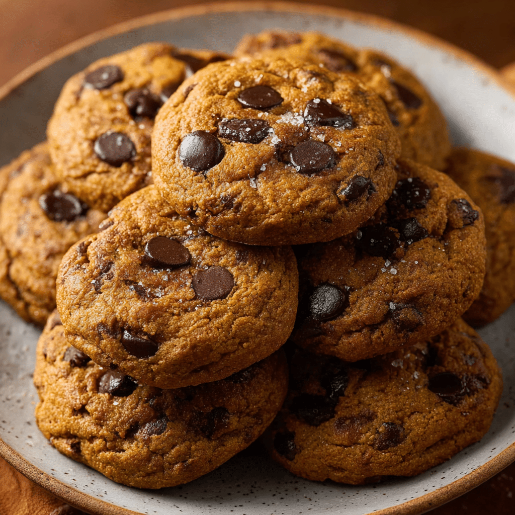 Pumpkin Chocolate Chip Cookies